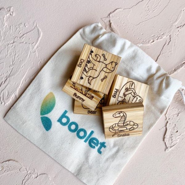 Boolet Montessori learning wooden toy upcycled chopstick