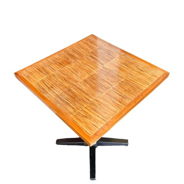 Top table daur ulang sumpit / tusuk sate