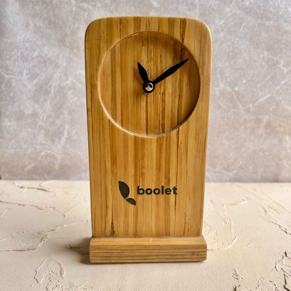 Jam meja ramah lingkungan / upcycled table clock